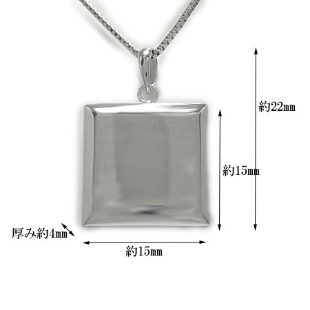 K14ホワイトゴールド ロケット ロケットペンダント ペンダント 写真