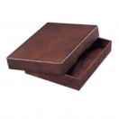 クラウン 木製決済箱 CR-TR111-WN A4用 : 664-2110 : 文具・事務用品の 