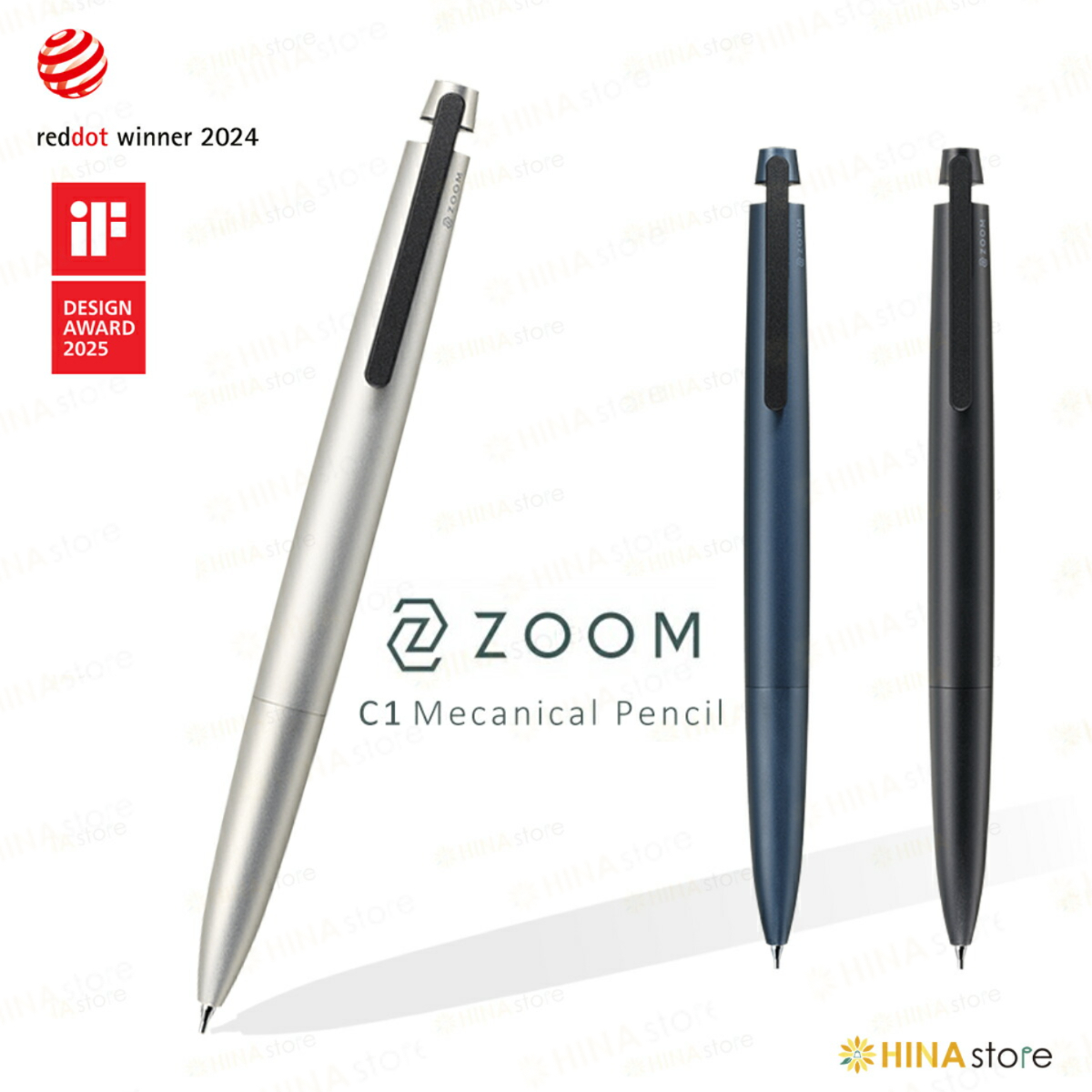トンボ鉛筆 ZOOM ズーム C1 シャープペンシル 0.5mm Tombow Made in