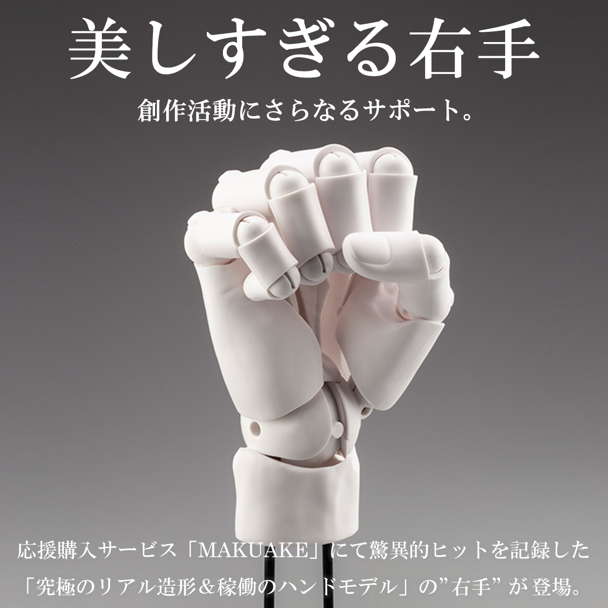ハンドモデル ホワイト 左右セット Amazon | ARTIST SUPPORT ITEM COLLABORATION 1/2 ハンドモデル/R [全4