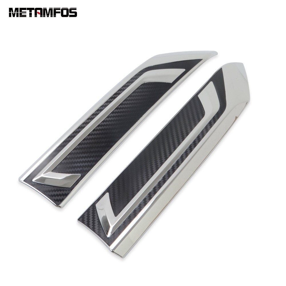 RAV4 XA50系 フロントバンパー メッキ カーボン グリル モール 両面テープ付き リップ カバー ガーニッシュ エンブレム 2019 2020 |  | 01