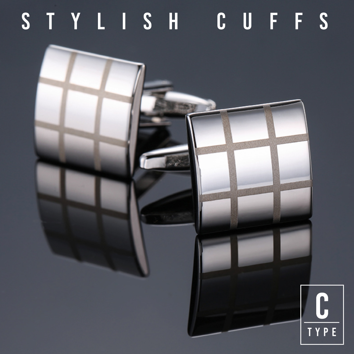 カフスボタン カフリンクス おしゃれな6タイプ ビジネスシーンから結婚式 入学式 卒業式にも リリース記念特別セール中 | ブランド登録なし | 03