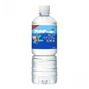 【在庫処分】 賞味期限：2024年5月 アサヒ 富士山のバナジウム天然水 (600ml) ペットボトル 水