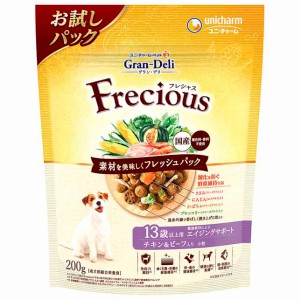 【在庫処分】【34】  グラン・デリ フレシャス 13歳以上用 チキン＆ビーフ (200g) ドッグフード ドライ | 