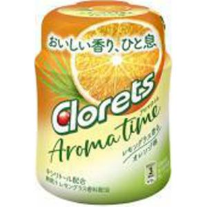 Yahoo! Yahoo!ショッピング(ヤフー ショッピング)【在庫処分】 クロレッツ アロマレモングラス香るオレンジ （121g） 菓子 ガム