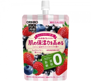 ぷるんと蒟蒻ゼリー Plus ミックスベリー味 (130g) パウチ こんにゃく