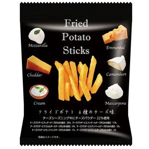 ya】 スイートボックス フライドポテト 6種のチーズ味 (42g