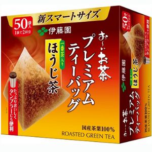 伊藤園 お〜いお茶 プレミアムティーバッグ 一番茶入りほうじ茶 (50袋) ティーバッグ