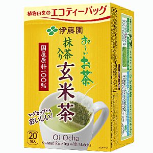 伊藤園 お〜いお茶 エコティーバッグ 玄米茶 (20袋) ティーバッグ｜scbmitsuokun1972