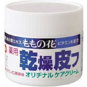 オリヂナル ももの花 薬用乾燥皮フ オリヂナル ケアクリーム (70g) 医薬部外品｜scbmitsuokun1972