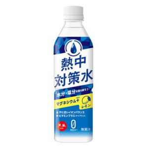 Yahoo! Yahoo!ショッピング(ヤフー ショッピング)【24本セット】 赤穂化成 熱中対策水 レモン味 （500ml×24本入） ペットボトル