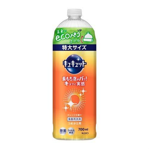 花王 キュキュット オレンジの香り つめかえ 特大 (700ml) 食器用洗剤｜scbmitsuokun1972