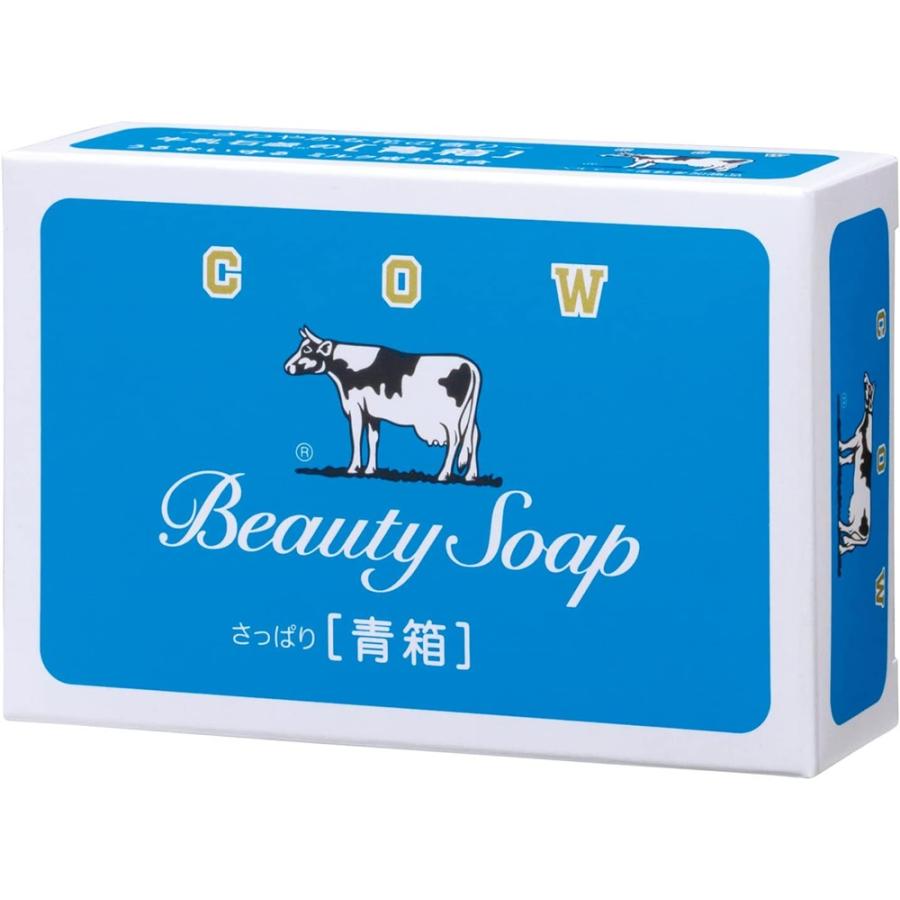 牛乳石鹸 カウブランド 青箱 (85g×1個入) ソフトな泡立ちでお肌にやさしい石けん｜scbmitsuokun1972