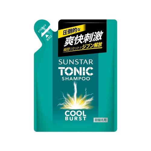 Yahoo! Yahoo!ショッピング(ヤフー ショッピング)サンスター トニックシャンプー COOL BURST 詰め替え （340mL） スカルプケアシャンプー