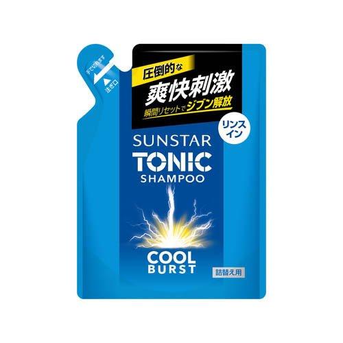 Yahoo! Yahoo!ショッピング(ヤフー ショッピング)サンスター トニックシャンプー COOL BURST リンスイン 詰め替え （340mL） スカルプケアシャンプー