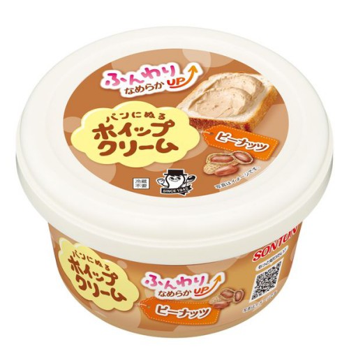 ソントン パンにぬるホイップ クリームピーナッツ (150g) スプレッド