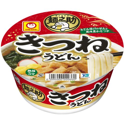 東洋水産 マルちゃん 麺之助 きつねうどん (76g) カップうどん