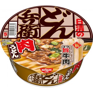 Yahoo! Yahoo!ショッピング(ヤフー ショッピング)【在庫処分】 賞味期限：2025年2月22日 日清食品 日清のどん兵衛 肉うどん （86g） カップうどん