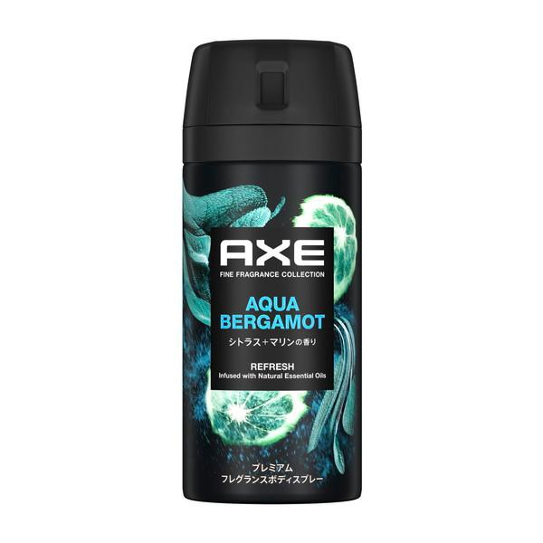 Yahoo! Yahoo!ショッピング(ヤフー ショッピング)【T】 ユニリーバ アックス AXE プレミアムフレグランス ボディスプレー アクアベルガモット シトラス+マリンの香り 70g