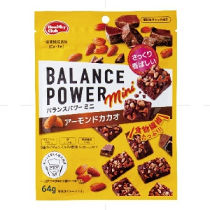 バランスパワー ミニ アーモンドカカオ (64g) 栄養機能食品