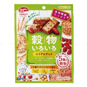 穀物いろいろ シリアルナッツ (64g) 栄養機能食品｜scbmitsuokun1972