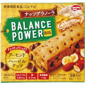 バランスパワー ビッグ ナッツグラノーラ (2本×2袋入) 栄養機能食品｜scbmitsuokun1972