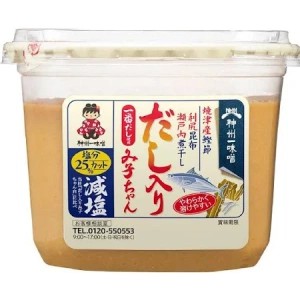 Yahoo! Yahoo!ショッピング(ヤフー ショッピング)神州一 だし入りみ子ちゃん 減塩 カップ （750g） 調味料 味噌 カップ