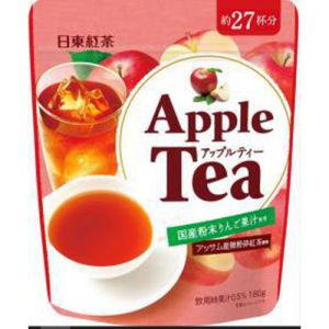 【在庫処分】 賞味期限：2025年10月31日 日東 アップルティー (180g) 粉 紅茶
