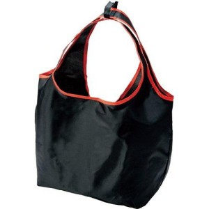 Yahoo! Yahoo!ショッピング(ヤフー ショッピング)大和物産 携帯用マイバッグ 厚手 ブラック （1個） レジャー エコバック