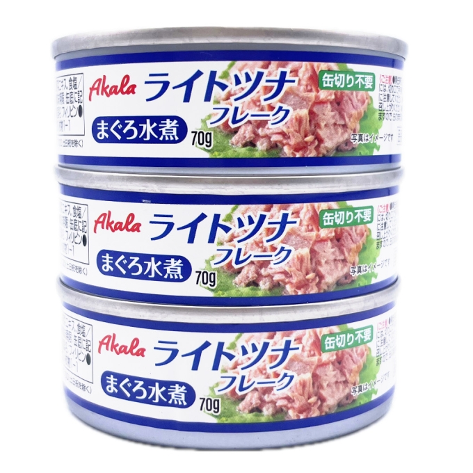 ライトツナフレークまぐろ水煮4缶パック | くらし良好【生活良好】