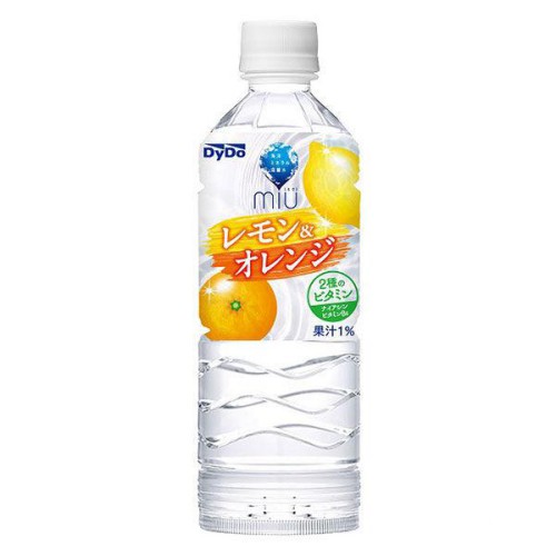 ダイドー ミウ レモン＆オレンジ (550ml) ペットボトル フレーバーウォーター