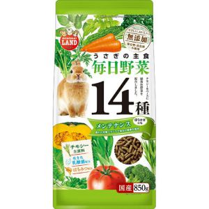 うさぎの毎日野菜14種 メンテナンス (850g) 小動物 ごはん エサ | 