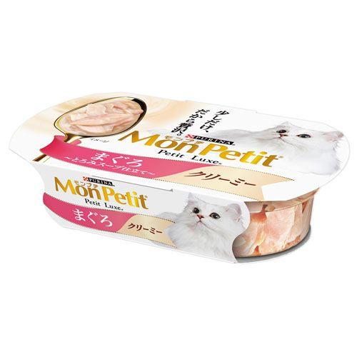 Yahoo! Yahoo!ショッピング(ヤフー ショッピング)【在庫処分】[70] モンプチ プチリュクス カップ クリーミーまぐろ （57g） キャットフード ウェット