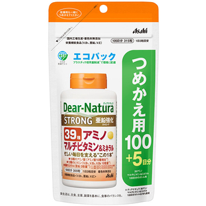 39種セット ディアナチュラ 39種 アミノマルチビタミン＆ミネラル つめかえ用 105