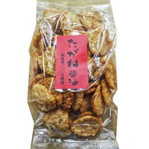 Yahoo! Yahoo!ショッピング(ヤフー ショッピング)【在庫処分】 賞味期限：2025年8月20日 東屋 たがね醤油 せんべい （135g） 菓子