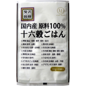 旭食品 贅沢穀類 国内産十六穀ごはん (30g×6袋) ご飯