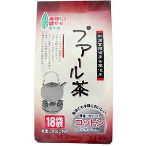 Yahoo! Yahoo!ショッピング(ヤフー ショッピング)【在庫処分】 賞味期限：2026年6月17日 国太楼 プアール茶 ティーバッグ （18袋入） 健康茶