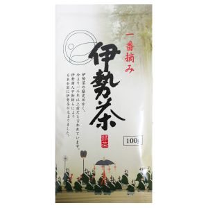 【在庫処分】 賞味期限：2024年8月24日 ハラダ製茶 一番摘み伊勢茶 (100g) 日本茶｜scbmitsuokun1972