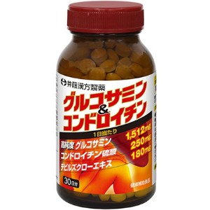 サイノクイン　関節用サプリメント　グルコサミン　コンドロイチン 井藤漢方製薬 グルコサミン&コンドロイチン 30日分 (300粒) 栄養補助
