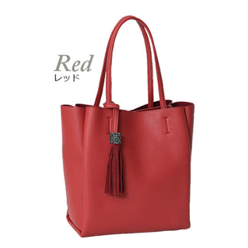 トートバッグ BAG 縦型 PERENNE ペレンネ 911 フリンジ チャーム