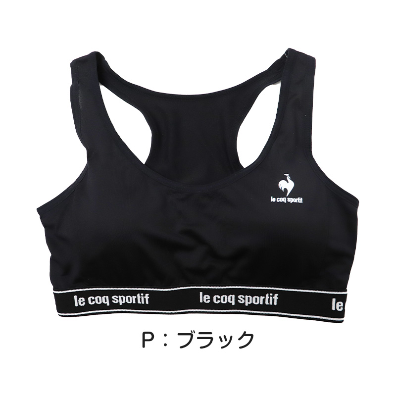 レディース スポーツブラ ハーフトップ ノンワイヤーブラ ブラジャー M L LL スポブラ グレコ ヨガ ジョギング ルコック 下着 インナー