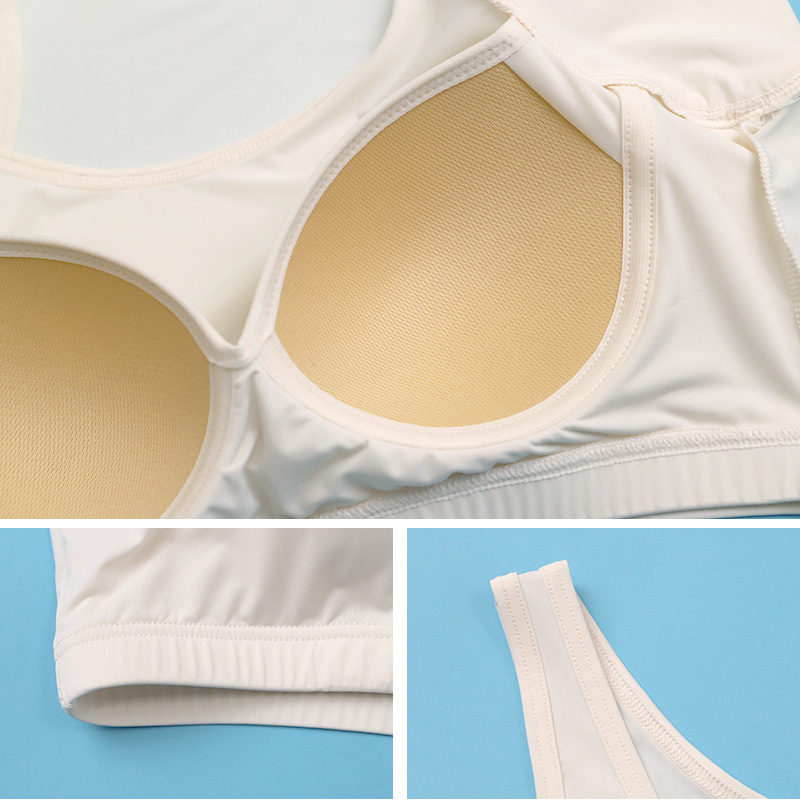 ハーフトップ ブラ ノンワイヤー ブラジャー 接触冷感 汗取りインナー レディース インナー 冷感ブラ M L LL 涼しいブラ ブラトップ 脇汗対策 UV対策 UPF30