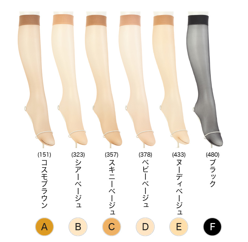 ショートストッキング アツギストッキング ひざ下丈 ストッキング ひざ下 3足組 22-25cm サマーストッキング ハイソックス 夏用 夏 春 蒸れにくい (在庫限り)