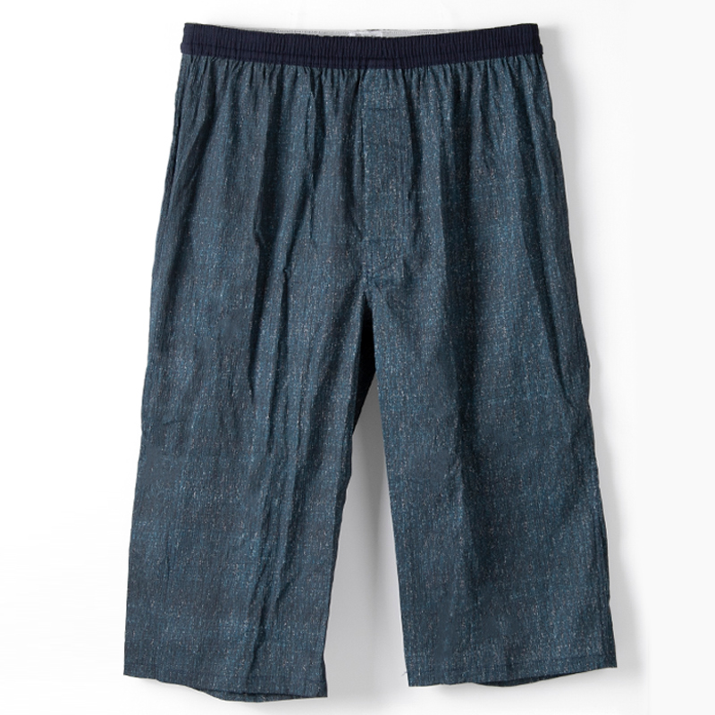 ステテコ メンズ 綿100% 大きいサイズ 3L 4L 前開き ズボン下 コットン パジャマ ルームウェア ロングパンツ ひざ下 3L 4L すててこ 部屋着 父の日 (在庫限り)