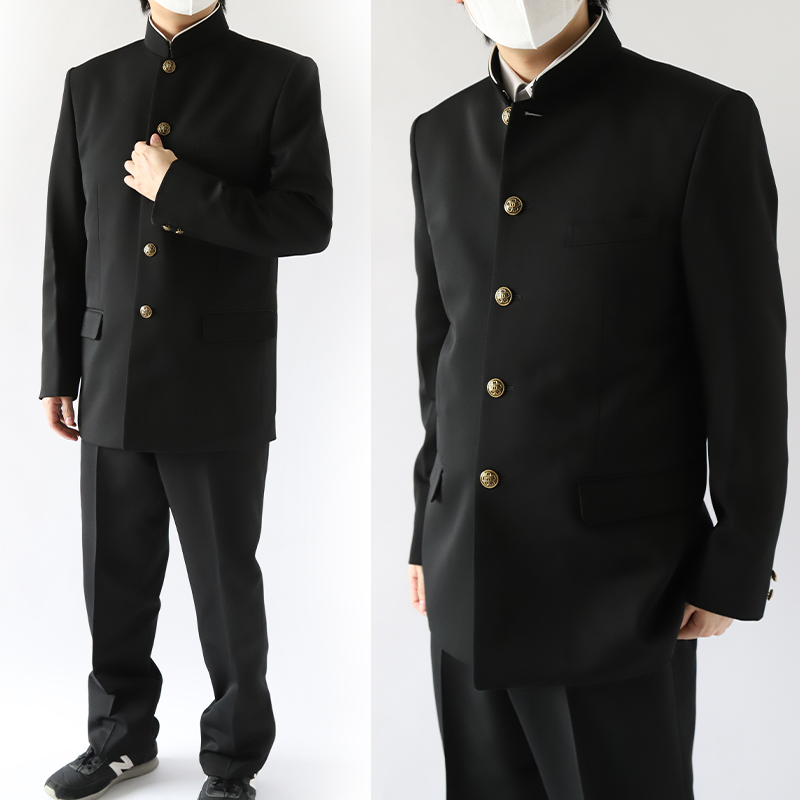 ウォッシャブル 丸洗いOK 詰襟 学生服 学ラン J-PROUD 140A〜200B 富士ヨット学生服 詰襟 学生服 学ラン カラー 大きいサイズ 中学 高校 制服 高機能 (送料無料)