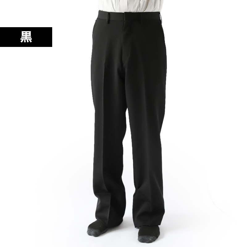 学生服 ズボン 冬用 富士ヨット スラックス 男子 制服 J-PROUD W55〜W130 洗える ストレッチ ノータック 中学生 高校 学校 裾上げ無料 (送料無料) (取寄せ)