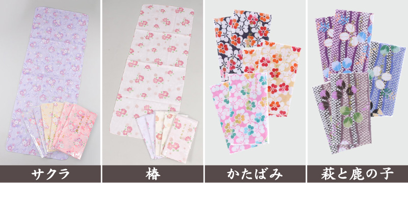 日本製 綿100% 二重袷ガーゼ手ぬぐい 6枚組 約35×88cm (てぬぐい ふきん おしぼり ハンカチ) (取寄せ)