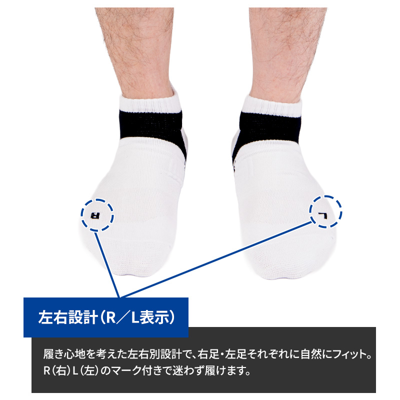 グンゼ アクティブスタイル メンズ スニーカーソックス 靴下 25 26 27 cm ソックス ショート くるぶし アーチサポート 足首サポート 甲メッシュ クッション