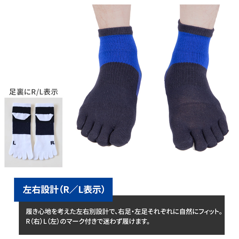 グンゼ アクティブスタイル メンズ 5本指 スニーカーソックス 靴下 25 26 27 cm スポーツ ソックス 五本指 ショート くるぶし アーチサポート 足首サポート