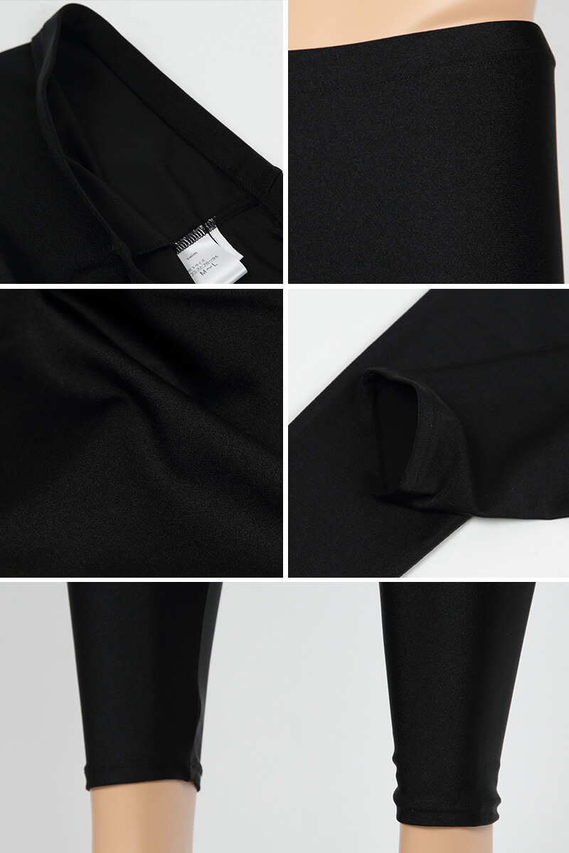 ラッシュガード レギンス メンズ 2枚セット M-L〜3L (スポーツ スパッツ 10分丈 インナー 黒 uvカット スイムレギンス)(送料無料)